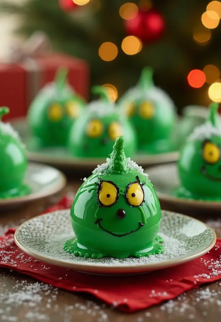 25 Creative Grinch Decorations DIY for Christmas Fun 20 25 Creative Grinch Decorations DIY for Christmas Fun - 20. Grinch Hot Chocolate Bombs