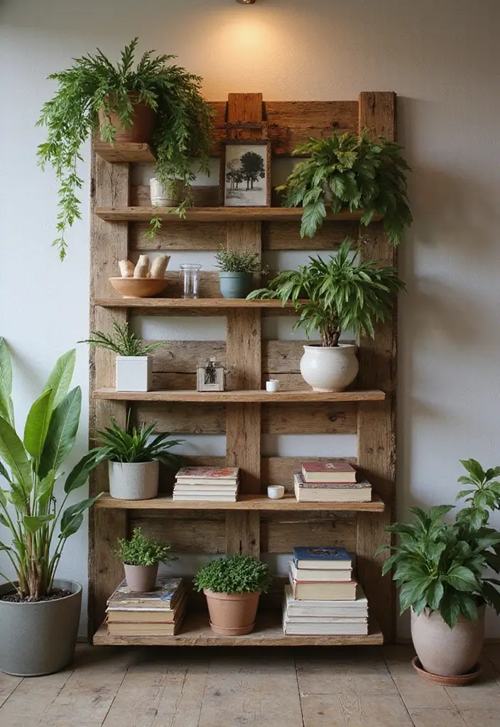 25 Cute DIY Room Decor Hacks You’ll Want to Try Now 1 25 Cute DIY Room Decor Hacks You’ll Want to Try Now - 1. Upcycled Wooden Pallet Shelves