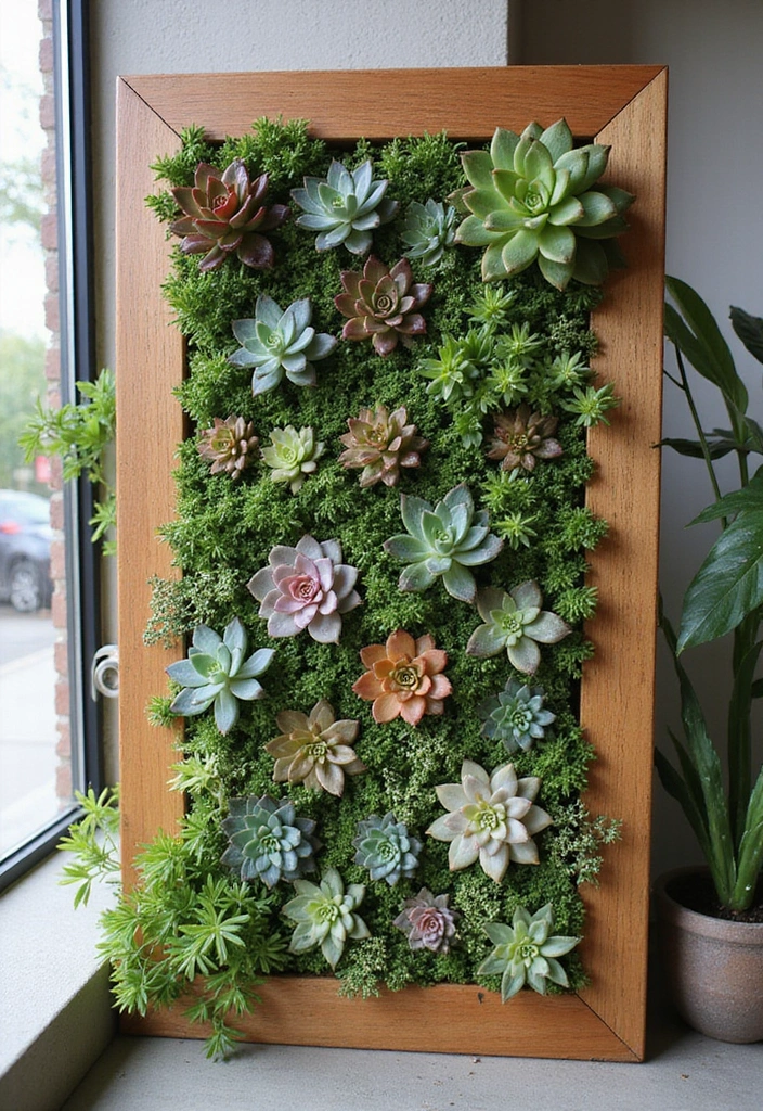 25 Cute DIY Room Decor Hacks You’ll Want to Try Now 18 25 Cute DIY Room Decor Hacks You’ll Want to Try Now - 18. DIY Succulent Wall Planter