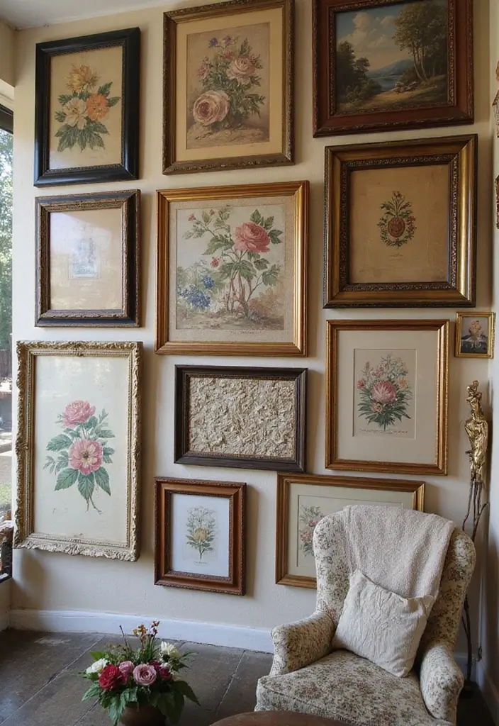 25 Cute DIY Room Decor Hacks You’ll Want to Try Now 19 25 Cute DIY Room Decor Hacks You’ll Want to Try Now - 19. Upcycled Vintage Frames