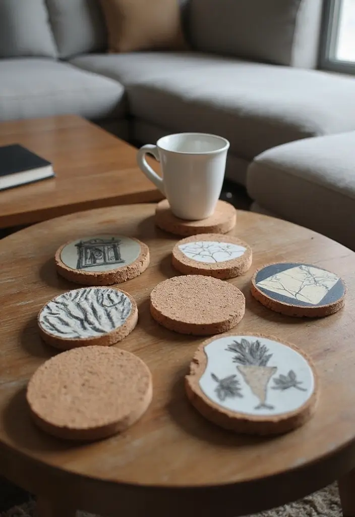 25 Cute DIY Room Decor Hacks You’ll Want to Try Now 25 25 Cute DIY Room Decor Hacks You’ll Want to Try Now - 25. Customized Coasters