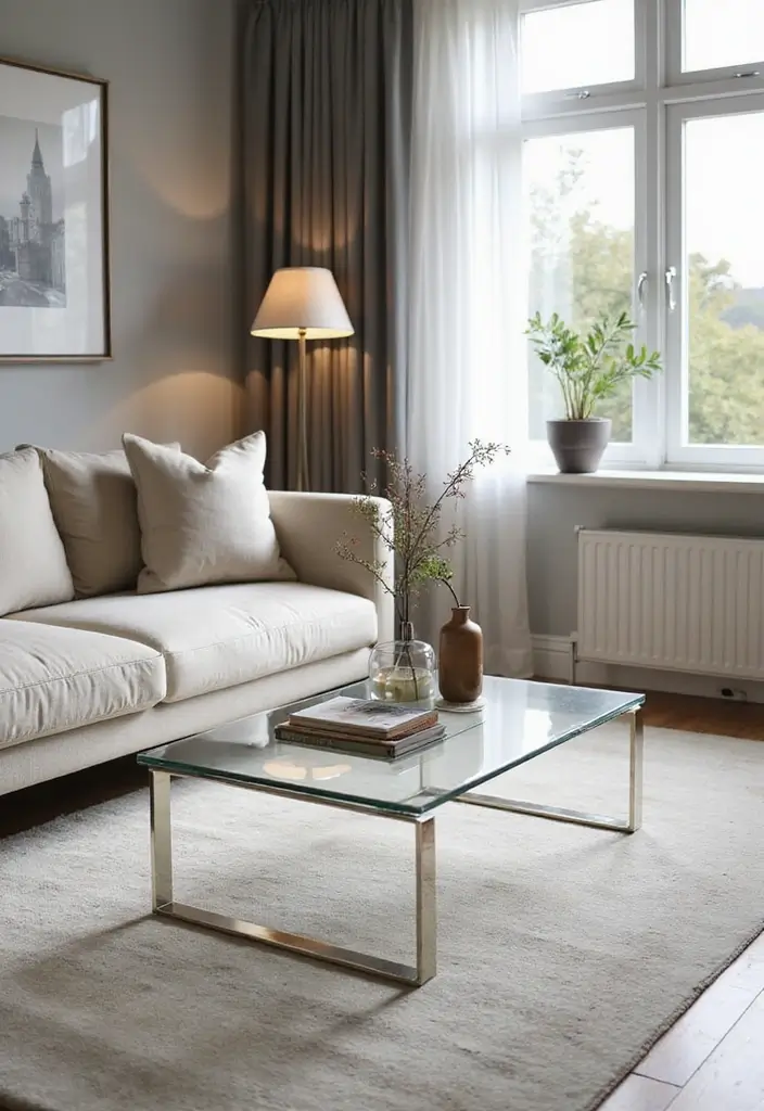 25 DIY Coffee Table Projects That Wow Guests 25 25 DIY Coffee Table Projects That Wow Guests - 25. Chic Acrylic Coffee Table