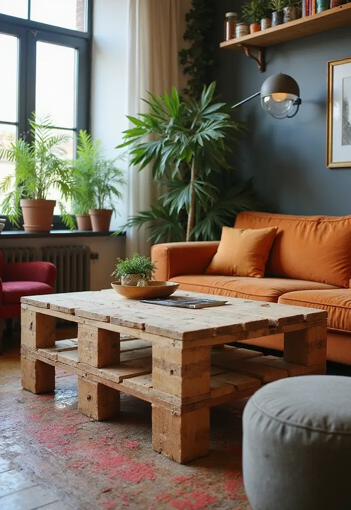 25 DIY Coffee Table Projects That Wow Guests 3 25 DIY Coffee Table Projects That Wow Guests - 3. Recycled Pallet Coffee Table