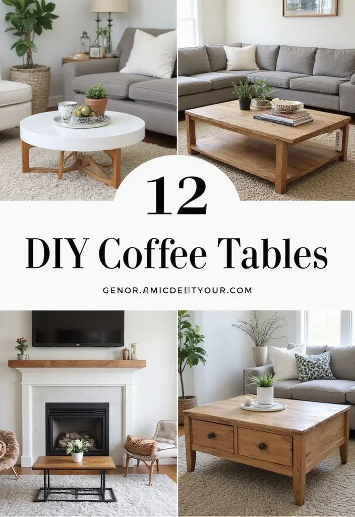 25 DIY Coffee Table Projects That Wow Guests 26 25 DIY Coffee Table Projects That Wow Guests - Conclusion