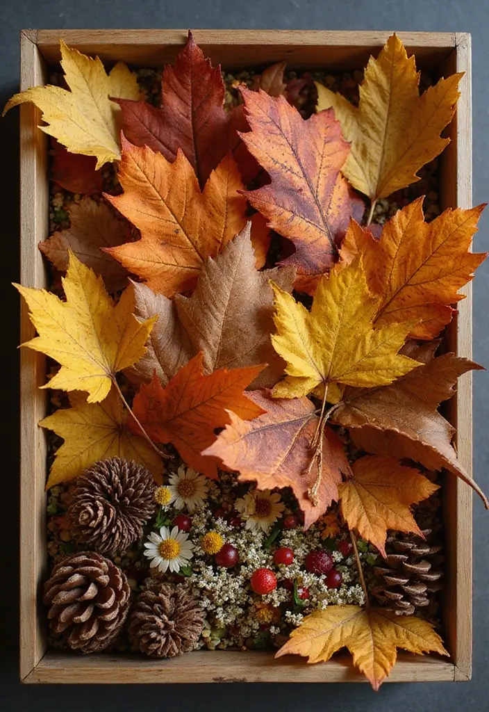 25 Eco-Friendly Fall Centerpieces DIY for Warm Gatherings 2 25 Eco-Friendly Fall Centerpieces DIY for Warm Gatherings - 2. Fall Foliage Galore