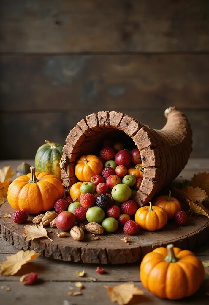25 Eco-Friendly Fall Centerpieces DIY for Warm Gatherings 4 25 Eco-Friendly Fall Centerpieces DIY for Warm Gatherings - 4. Cornucopia of Colors