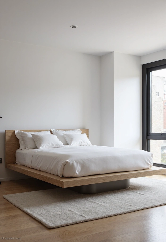 26 DIY Beds That Are Both Affordable and Stylish - 10. Floating Bed Frame