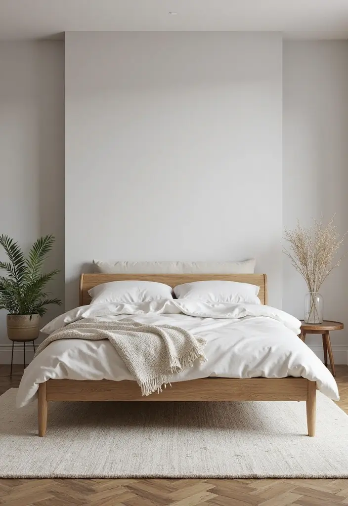 26 DIY Beds That Are Both Affordable and Stylish - 2. Minimalist Wooden Frame