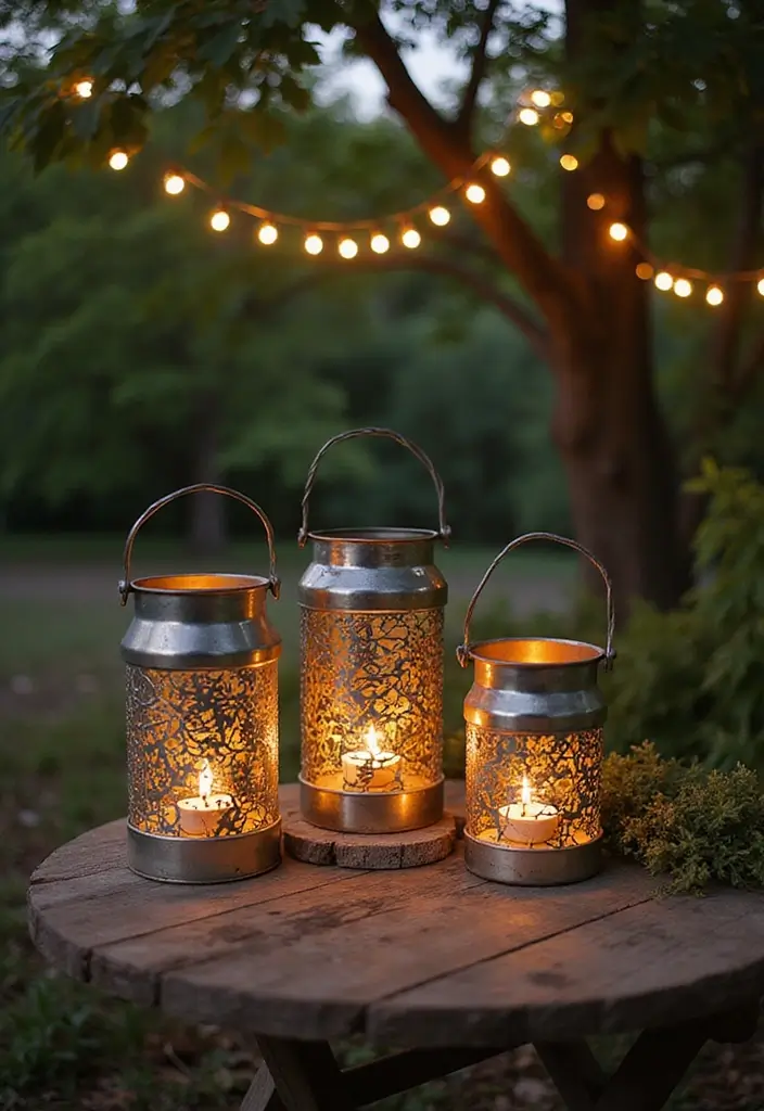 26 DIY Decor Ideas That Look Professional 12 26 DIY Decor Ideas That Look Professional - 12. Tin Can Lanterns