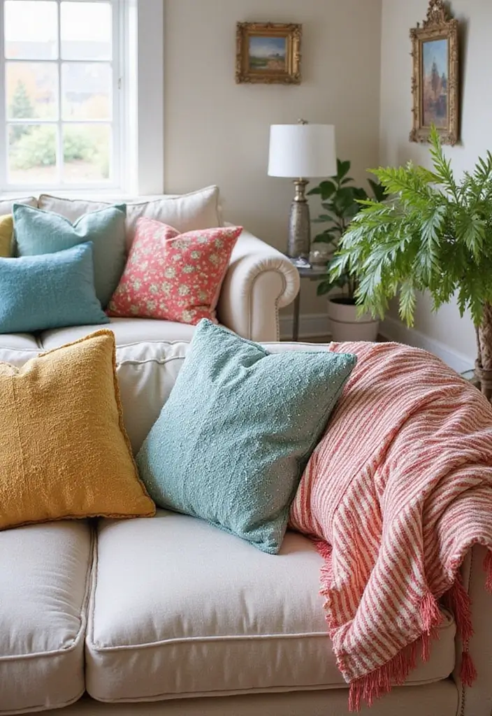 26 DIY Decor Ideas That Look Professional 7 26 DIY Decor Ideas That Look Professional - 7. DIY Cushion Covers from Old Fabrics