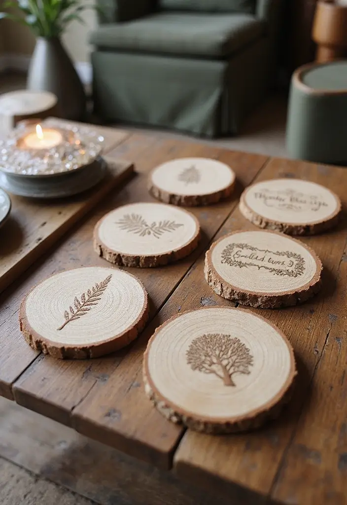 26 Easy Room Decorations DIY That Look Expensive 16 26 Easy Room Decorations DIY That Look Expensive - 16. Personalized Coasters