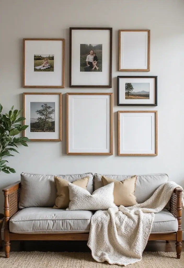 26 Easy Room Decorations DIY That Look Expensive 2 26 Easy Room Decorations DIY That Look Expensive - 2. DIY Gallery Wall