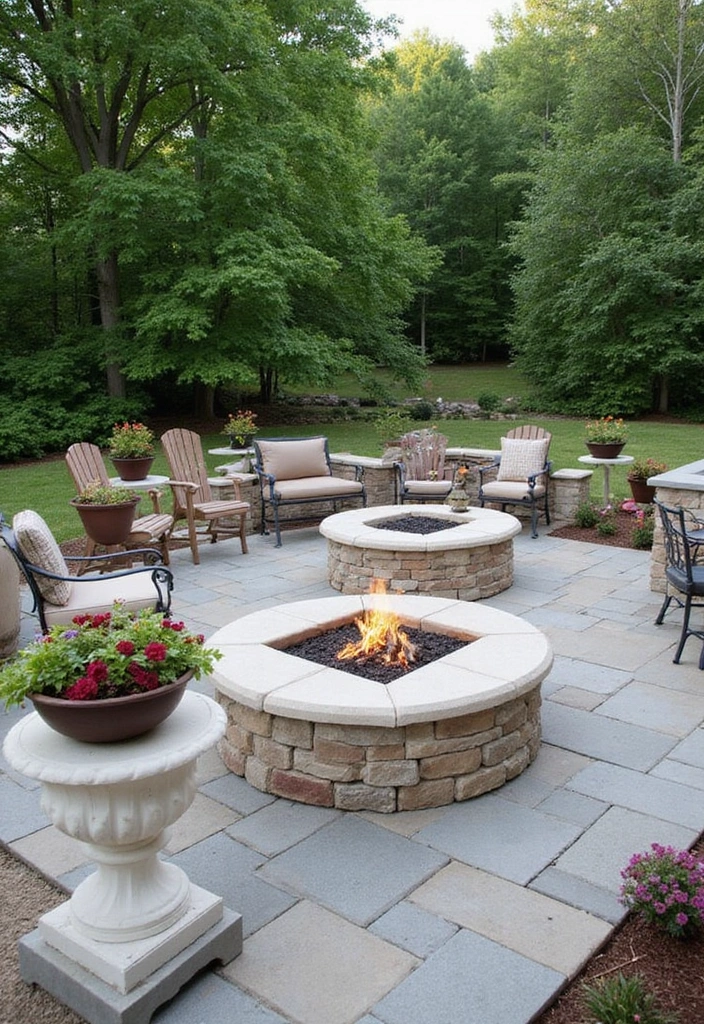 26 Outdoor Firepits DIY Projects That Transform Evenings 11 26 Outdoor Firepits DIY Projects That Transform Evenings - 11. Hardscaped Firepit
