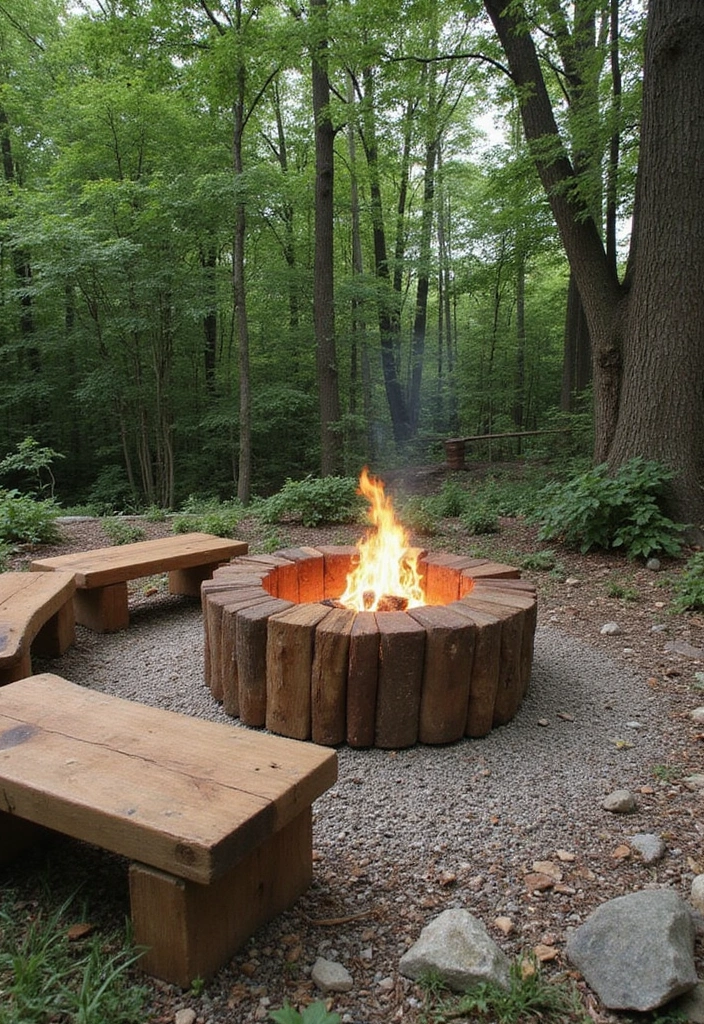 26 Outdoor Firepits DIY Projects That Transform Evenings 20 26 Outdoor Firepits DIY Projects That Transform Evenings - 20. Firepit with Reclaimed Materials