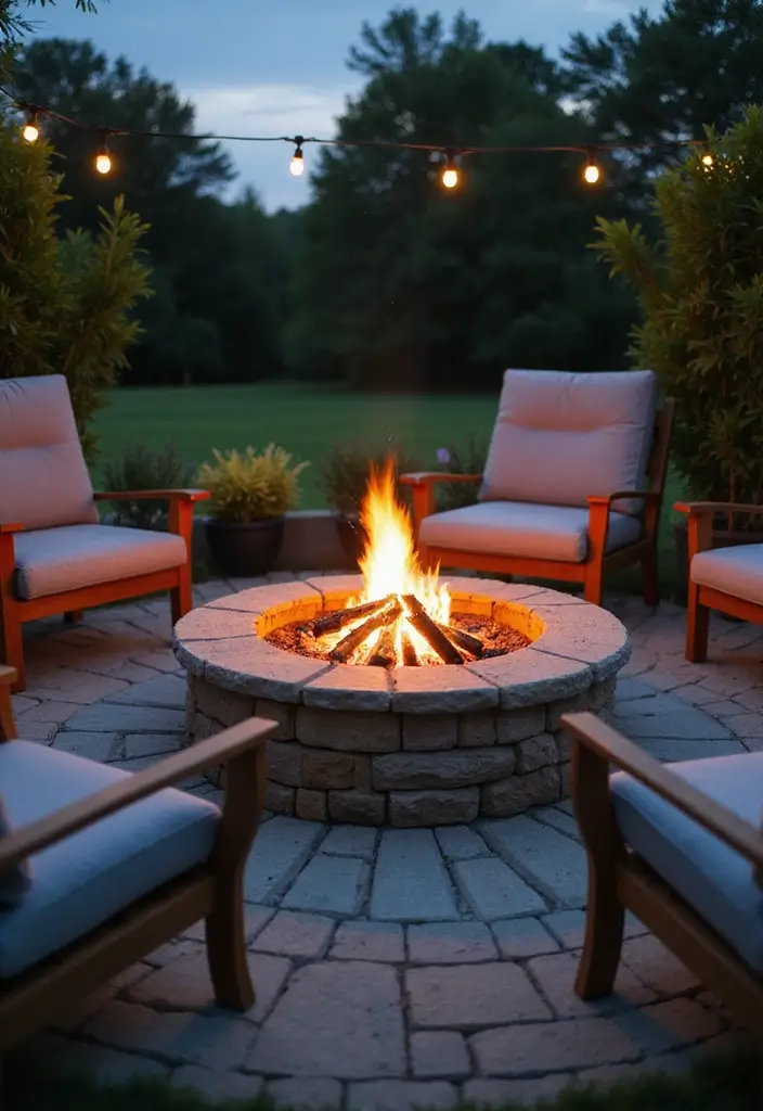 26 Outdoor Firepits DIY Projects That Transform Evenings 21 26 Outdoor Firepits DIY Projects That Transform Evenings - 21. Firepit with a Stone Ring
