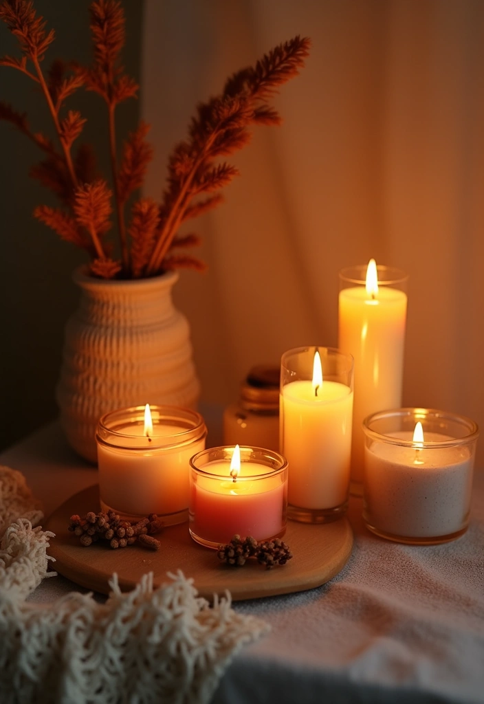 27 Chic DIY Boho Decor Ideas That Feel Effortless 25 27 Chic DIY Boho Decor Ideas That Feel Effortless - 25. DIY Scented Candles