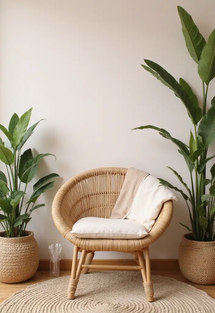 27 Chic DIY Boho Decor Ideas That Feel Effortless 8 27 Chic DIY Boho Decor Ideas That Feel Effortless - 8. DIY Rattan Furniture