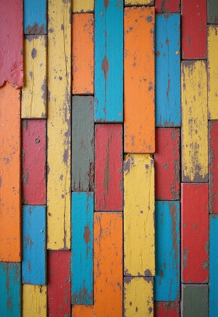 27 DIY Accent Wall Ideas That Change the Entire Room 26 27 DIY Accent Wall Ideas That Change the Entire Room - 26. Colorful Scrap Wood Wall