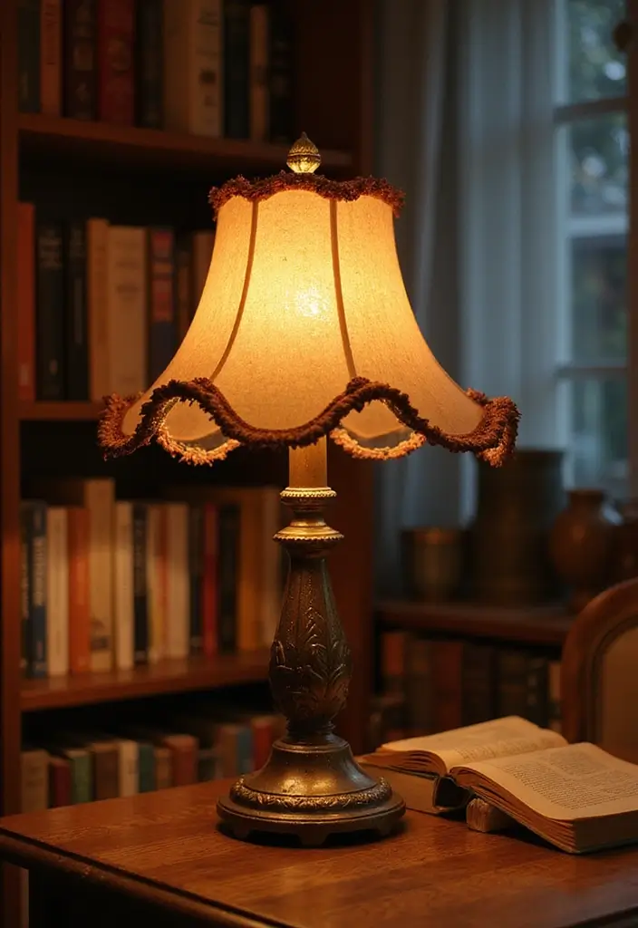27 DIY Lamp Ideas That Brighten Any Room - 21. Quilted Fabric Lamp