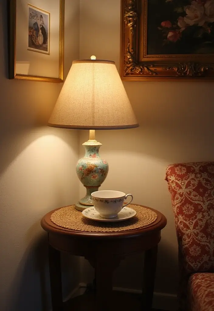 27 DIY Lamp Ideas That Brighten Any Room - 8. Repurposed Teacup Lamp