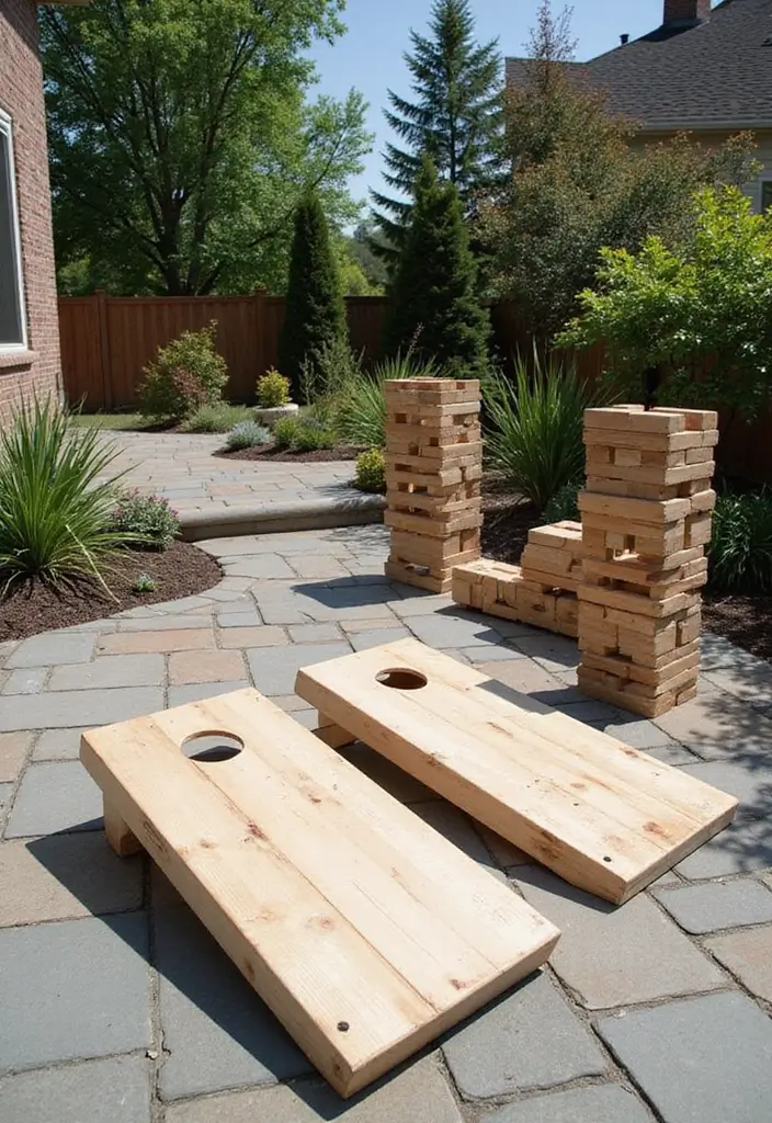 27 DIY Patio Ideas for Outdoor Living You’ll Love 24 27 DIY Patio Ideas for Outdoor Living You’ll Love - 24. Outdoor Games Area
