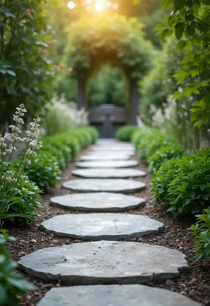 27 DIY Patio Ideas for Outdoor Living You’ll Love 3 27 DIY Patio Ideas for Outdoor Living You’ll Love - 3. Stone Pathway Creation