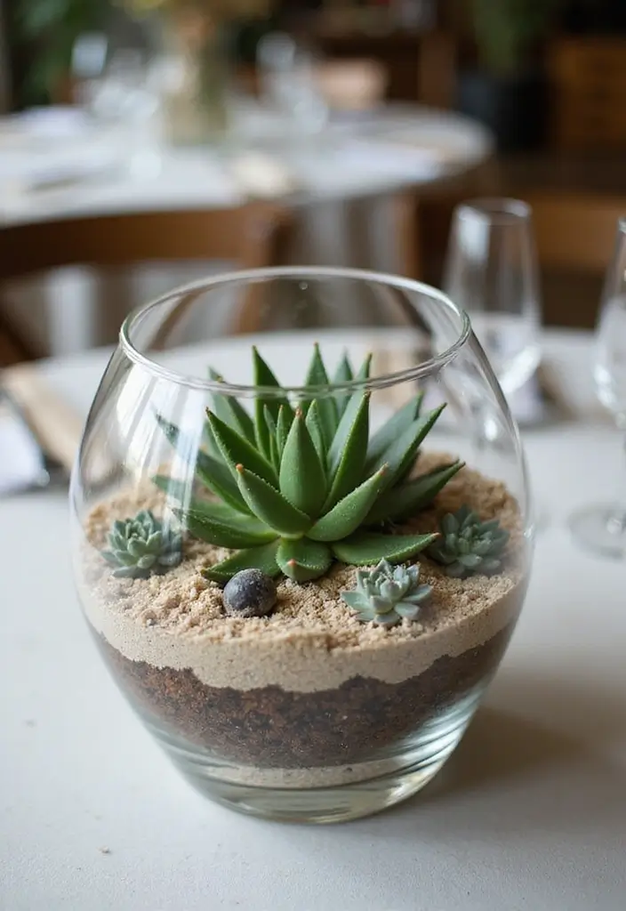 27 DIY Table Decor Projects for Everyday & Holidays 11 27 DIY Table Decor Projects for Everyday & Holidays - 11. Glass Terrarium Centerpiece