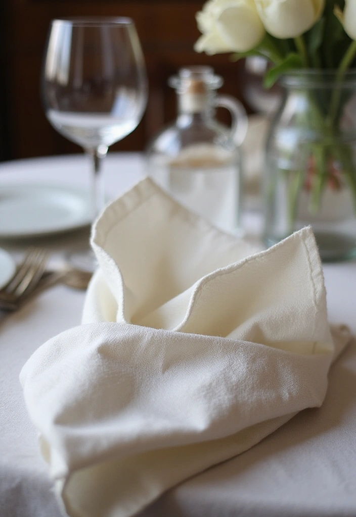 27 DIY Table Decor Projects for Everyday & Holidays 14 27 DIY Table Decor Projects for Everyday & Holidays - 14. Elegant Napkin Folding
