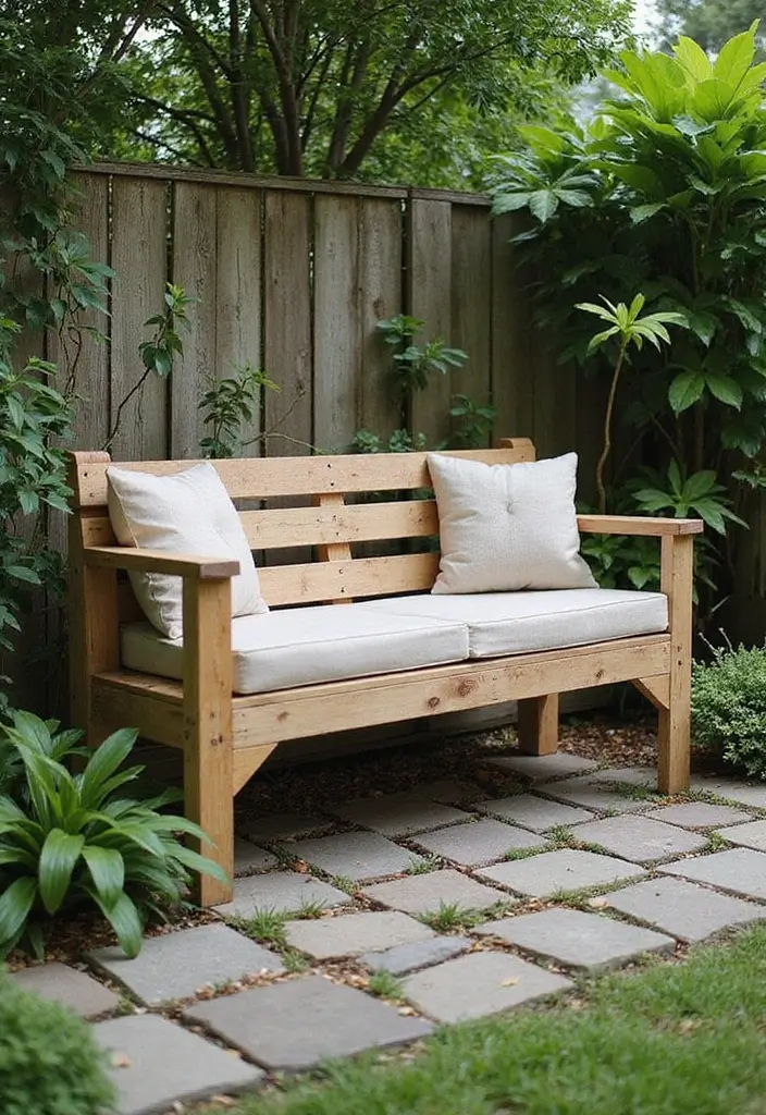27 DIY and Home Improvement Projects You Can Do This Weekend - 19. DIY Pallet Garden Bench