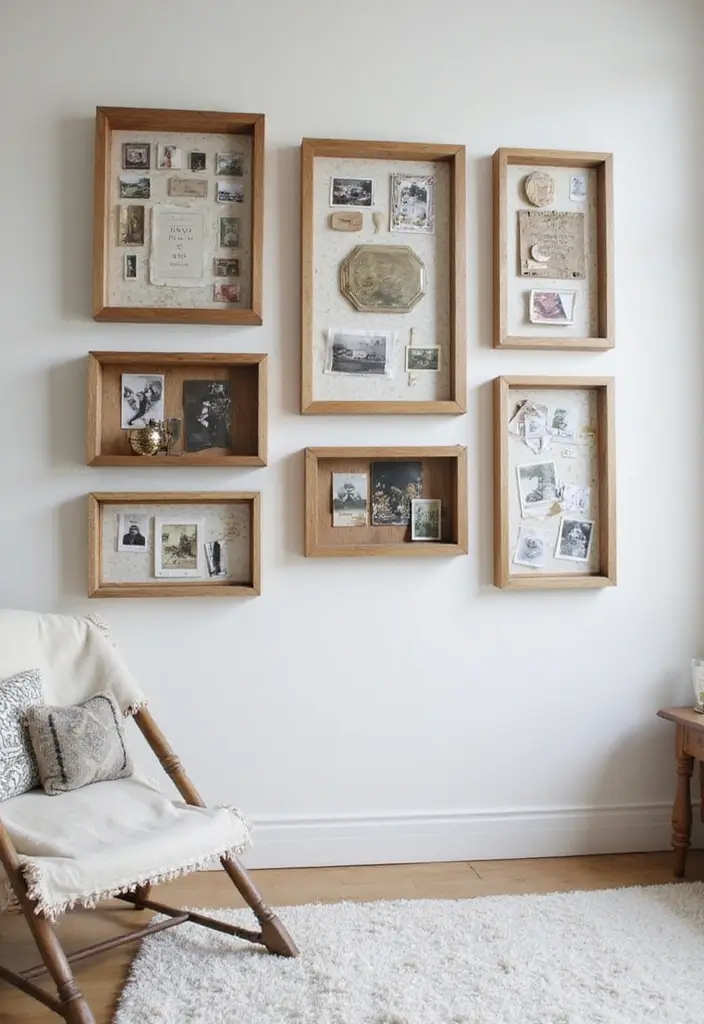 27 DIY and Home Improvement Projects You Can Do This Weekend - 22. DIY Shadow Box Frames