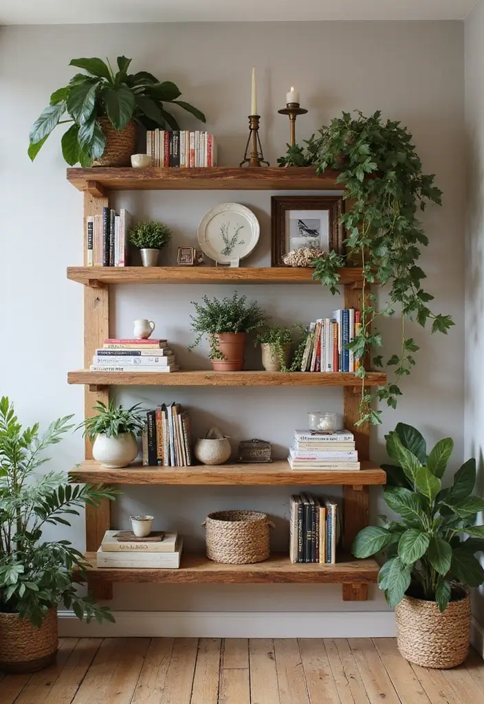 27 DIY and Home Improvement Projects You Can Do This Weekend - 7. Reclaimed Wood Shelves