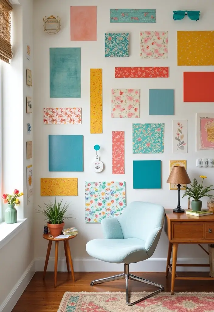 27 Room Ideas DIY for Every Style & Personality 10 27 Room Ideas DIY for Every Style & Personality - 10. Creative Wallpaper Alternatives