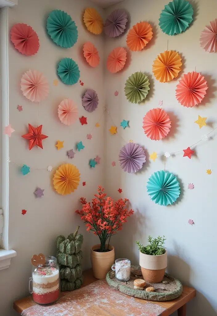 27 Room Ideas DIY for Every Style & Personality 14 27 Room Ideas DIY for Every Style & Personality - 14. Eco-Friendly Craft Paper Decorations