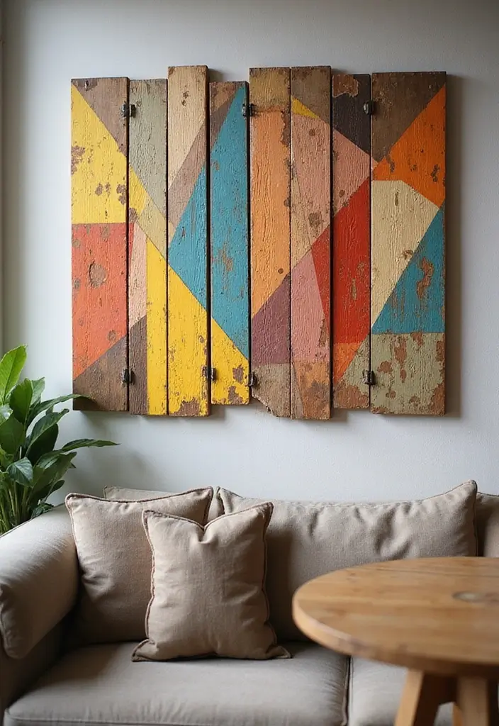 27 Wall Decor DIY Projects That Instantly Transform Your Space 1 27 Wall Decor DIY Projects That Instantly Transform Your Space - 1. Recycled Wood Pallet Art