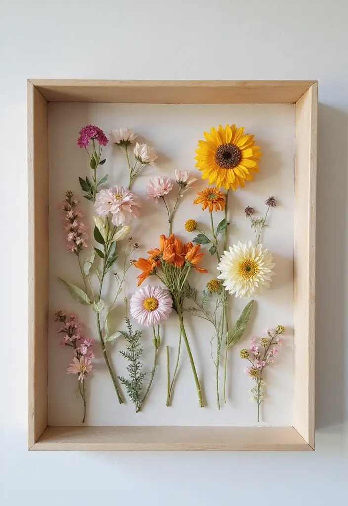 27 Wall Decor DIY Projects That Instantly Transform Your Space 18 27 Wall Decor DIY Projects That Instantly Transform Your Space - 18. Dried Flower Arrangements