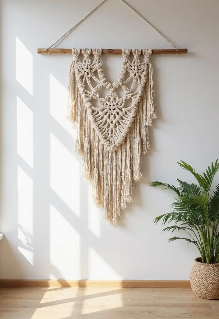 27 Wall Decor DIY Projects That Instantly Transform Your Space 4 27 Wall Decor DIY Projects That Instantly Transform Your Space - 4. Macrame Wall Art