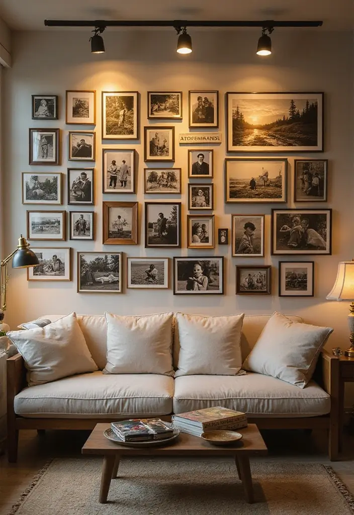 27 Wall Decor DIY Projects That Instantly Transform Your Space 6 27 Wall Decor DIY Projects That Instantly Transform Your Space - 6. Photo Collage Wall