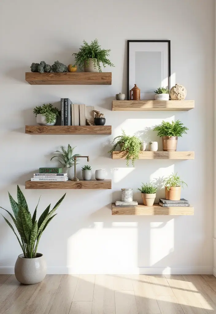 27 Wall Decor DIY Projects That Instantly Transform Your Space 7 27 Wall Decor DIY Projects That Instantly Transform Your Space - 7. Wall-mounted Shelves
