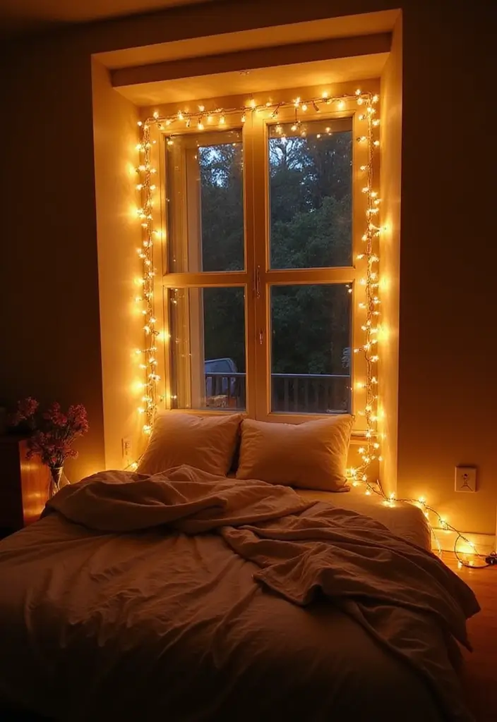 28 Bedroom DIY Ideas for a Cozy and Stylish Makeover 10 28 Bedroom DIY Ideas for a Cozy and Stylish Makeover - 10. Whimsical Fairy Light Displays