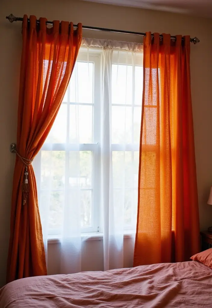 28 Bedroom DIY Ideas for a Cozy and Stylish Makeover 12 28 Bedroom DIY Ideas for a Cozy and Stylish Makeover - 12. Colorful Blinds or Curtains