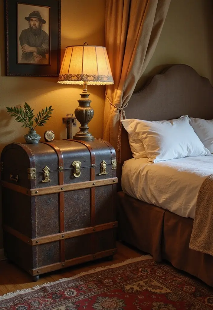 28 Bedroom DIY Ideas for a Cozy and Stylish Makeover 18 28 Bedroom DIY Ideas for a Cozy and Stylish Makeover - 18. Vintage Finds