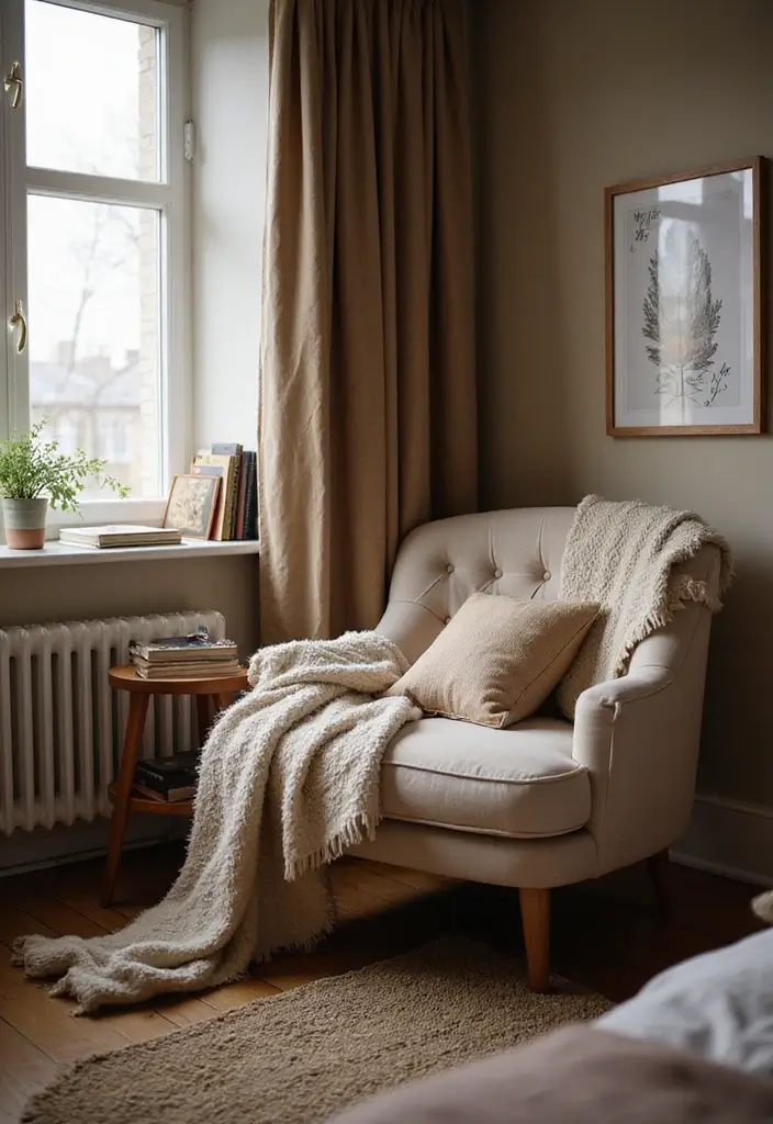28 Bedroom DIY Ideas for a Cozy and Stylish Makeover 21 28 Bedroom DIY Ideas for a Cozy and Stylish Makeover - 21. Cozy Reading Nook
