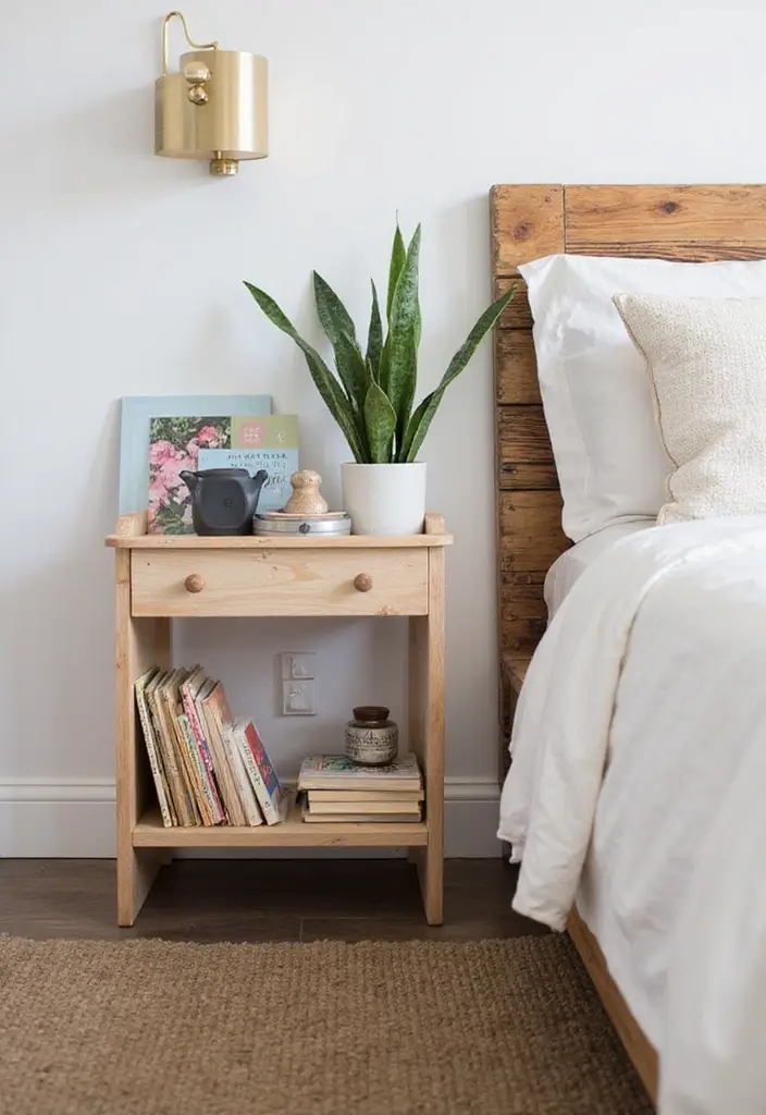 28 Bedroom DIY Ideas for a Cozy and Stylish Makeover 22 28 Bedroom DIY Ideas for a Cozy and Stylish Makeover - 22. DIY Bedside Caddy