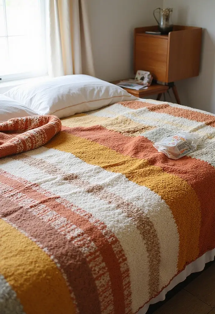 28 Bedroom DIY Ideas for a Cozy and Stylish Makeover 4 28 Bedroom DIY Ideas for a Cozy and Stylish Makeover - 4. DIY Textured Bedspread