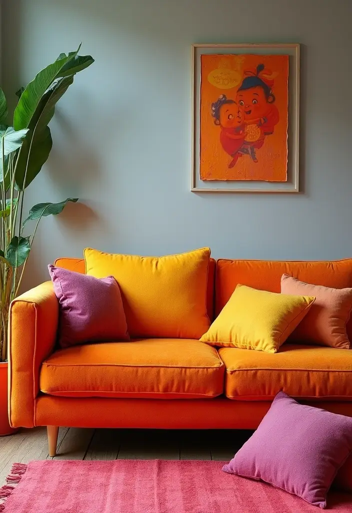 28 DIY Couch Cover Ideas That Refresh Any Sofa 14 28 DIY Couch Cover Ideas That Refresh Any Sofa - 14. Felt Fabric Cover