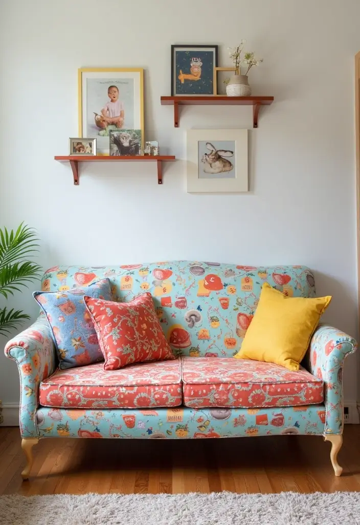 28 DIY Couch Cover Ideas That Refresh Any Sofa 23 28 DIY Couch Cover Ideas That Refresh Any Sofa - 23. Upcycled Pet Bed Fabric