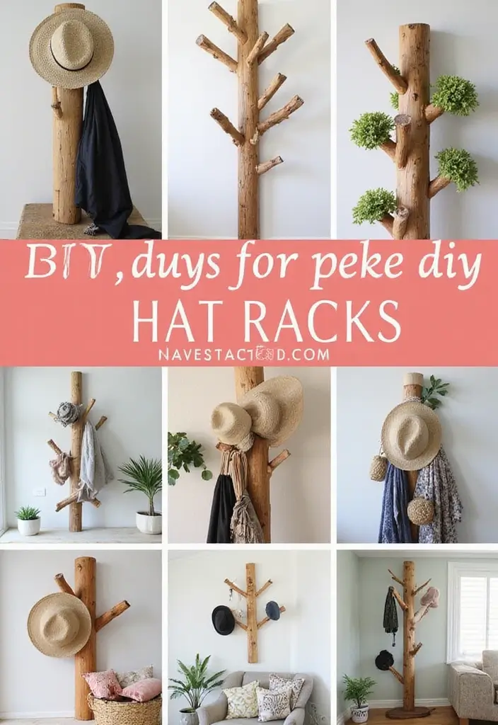 28 DIY Hat Rack Projects That Save Space in Style 29 28 DIY Hat Rack Projects That Save Space in Style - Conclusion