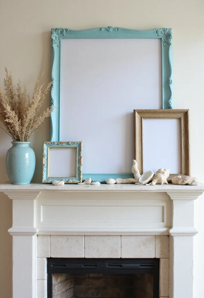 28 DIY Ocean Decor Ideas for a Coastal Vibe - 7. Beach-Themed Picture Frames