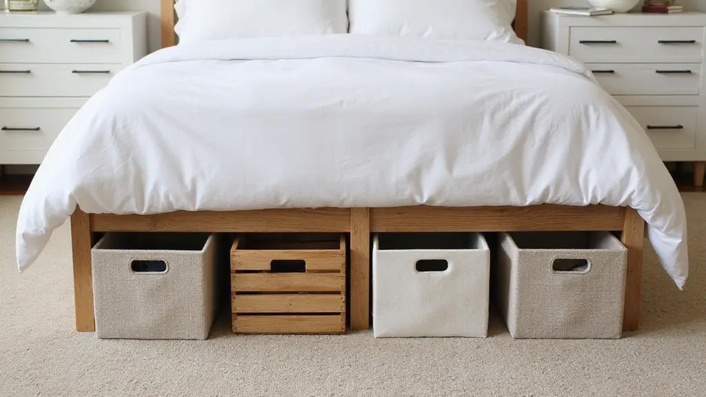 28 DIY Under Bed Storage Ideas That Save Space