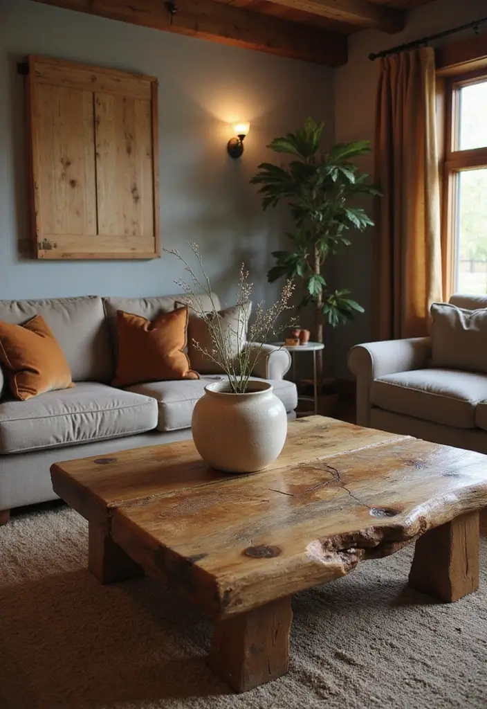 28 Farmhouse Decor DIY Ideas That Feel Rustic & Cozy - 10. Reclaimed Wood Furniture
